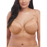 Elomi Matilda Plunge Bra - Cafe au Lait / Pale Blush